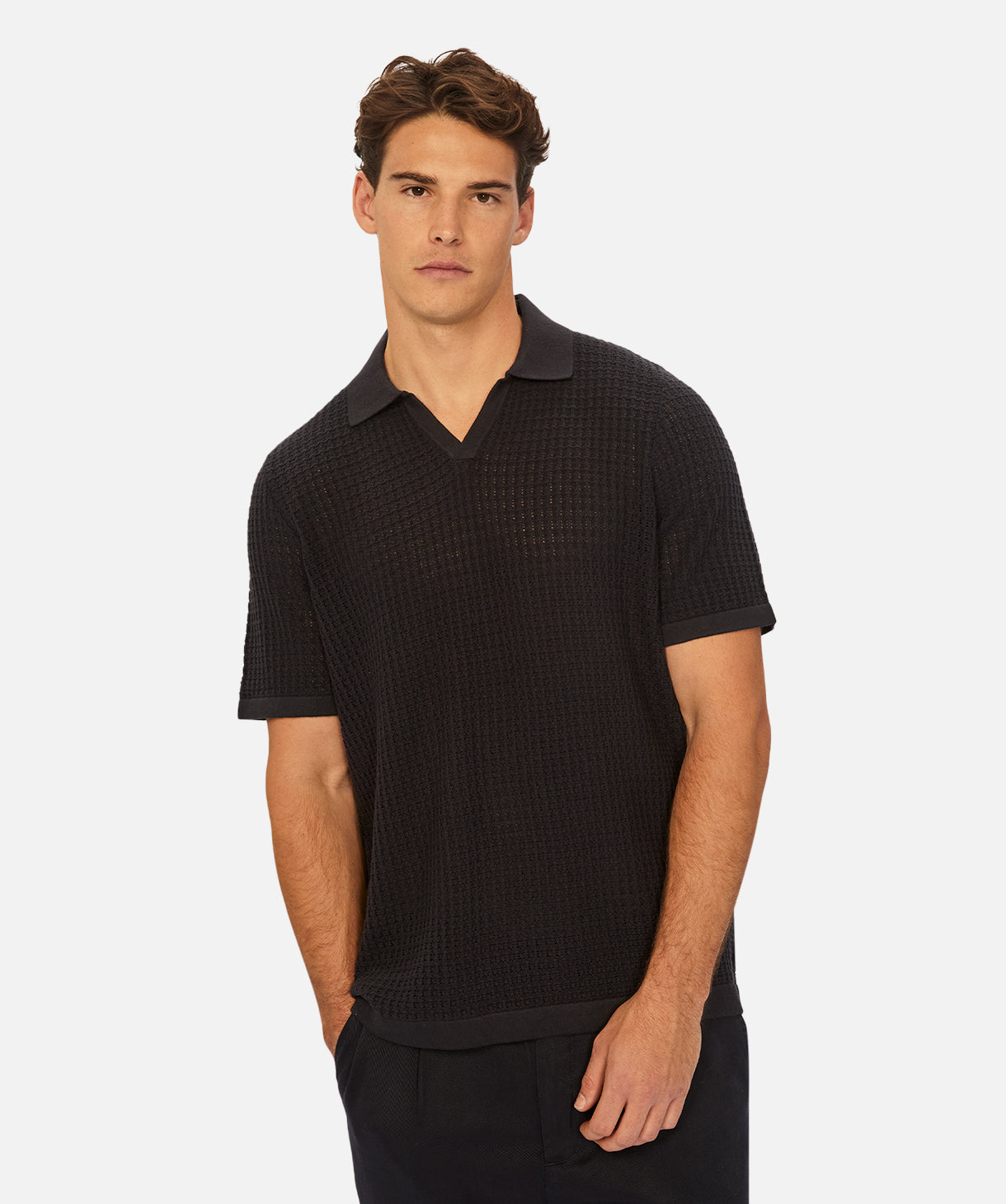 Premium Nunez Polo Shirt for Men - Classic Navy Blue Cotton Casual Wear - Perfect for Office, Golf & Everyday Outfits