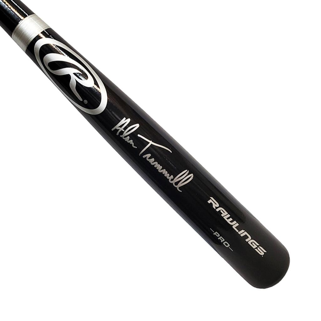 Authentic Alan Trammell Autographed Rawlings Black Baseball Bat with JSA Certification - Perfect for Collectors, Fans, and Sports Memorabilia Displays