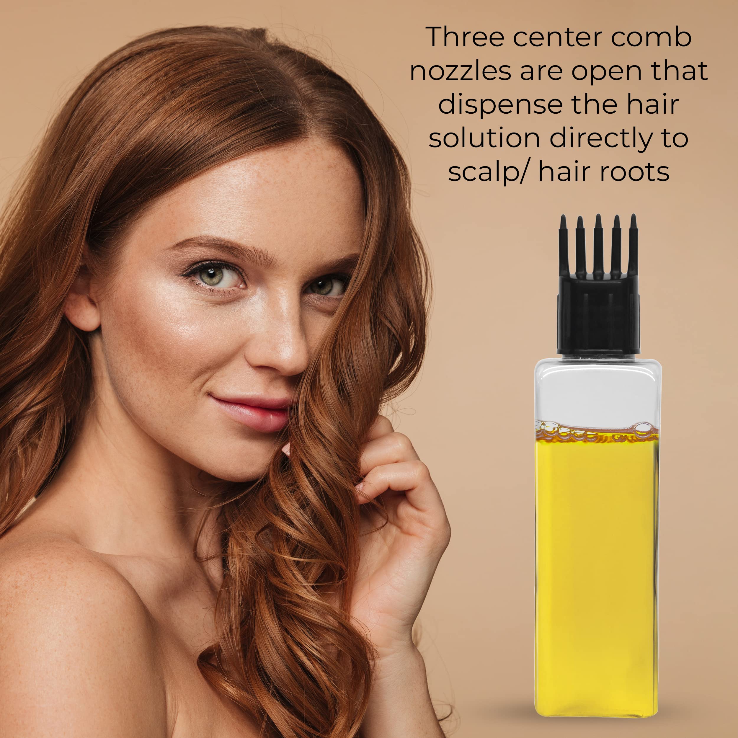 MAPPERZ 2-Pack Refillable Rectangular Bottle Set with Pump Dispenser, Spray Atomizer & Root Comb - Perfect for Perfume, Shampoo, Body Wash & Liquid Storage | Travel & Home Use