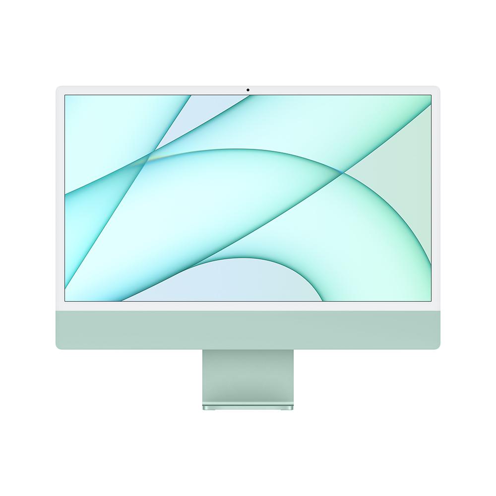 Apple iMac 24-inch with 4.5K Retina Display - M1 Chip (8-Core CPU & 8-Core GPU) 256GB SSD in Green - Perfect for Home Office, Graphic Design & Creative Work