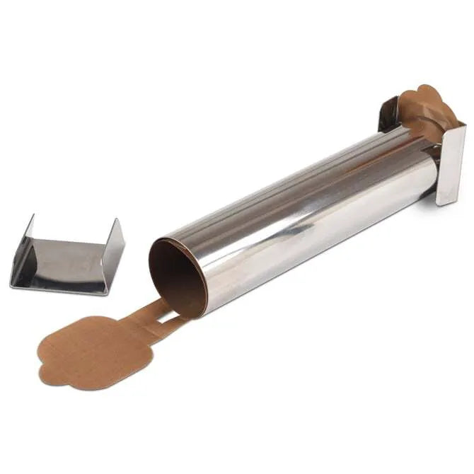 Small Tube Mold with Removable Ends & Non-Stick Insert - Perfect for DIY Candles, Soaps, Resin Crafts & Bath Bombs