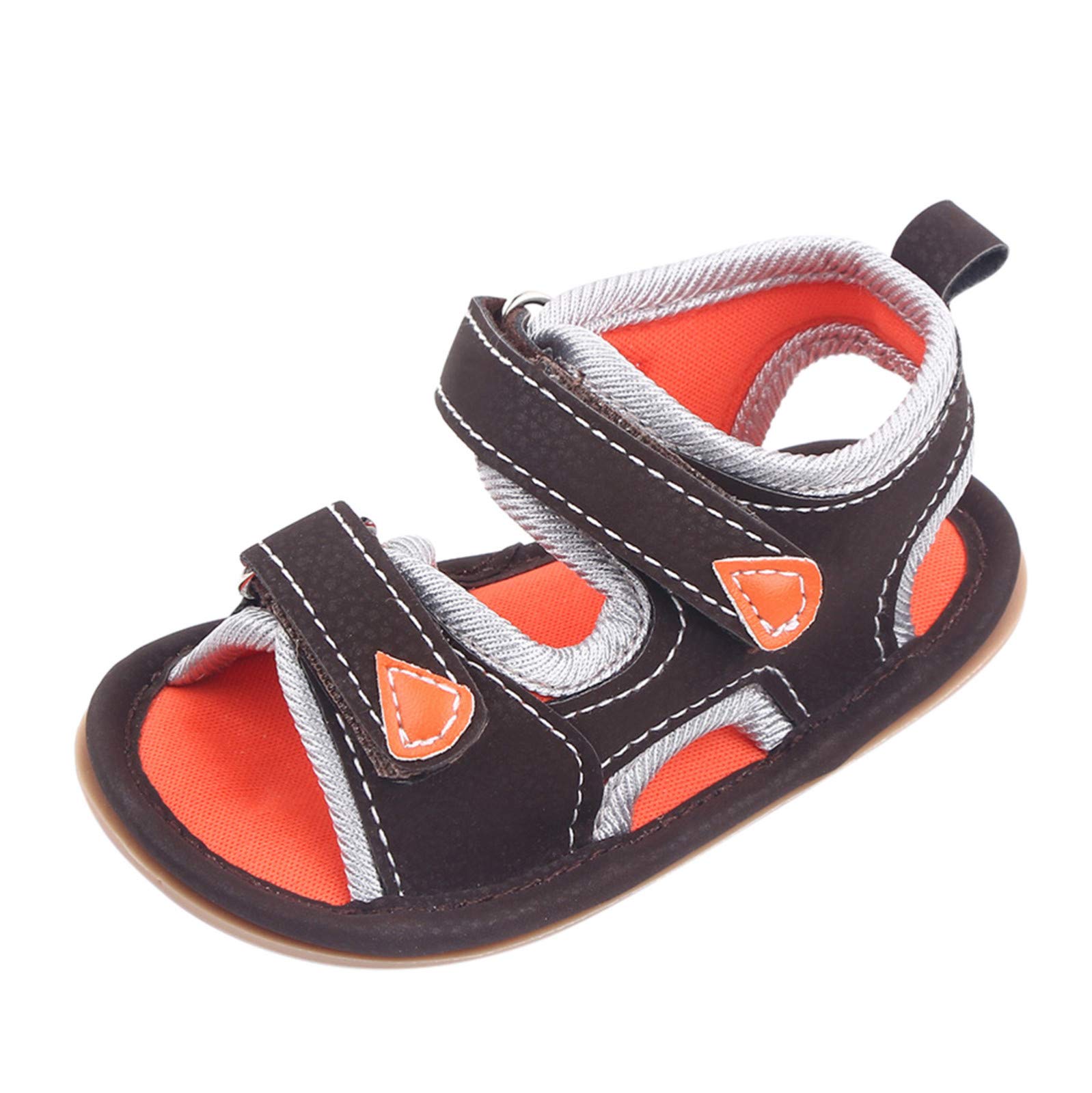 Gaoqi Infant & Kids Sandals for Boys & Girls - Soft Non-Slip Rubber Sole Summer Walking Shoes for Beach, Park & Outdoor Play