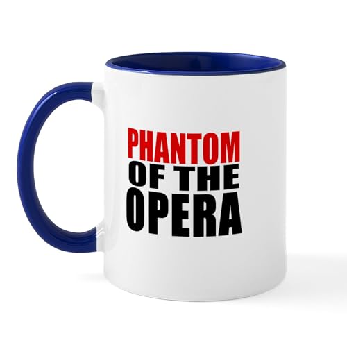 White/Navy Inside - Phantom Of The Opera Mug
