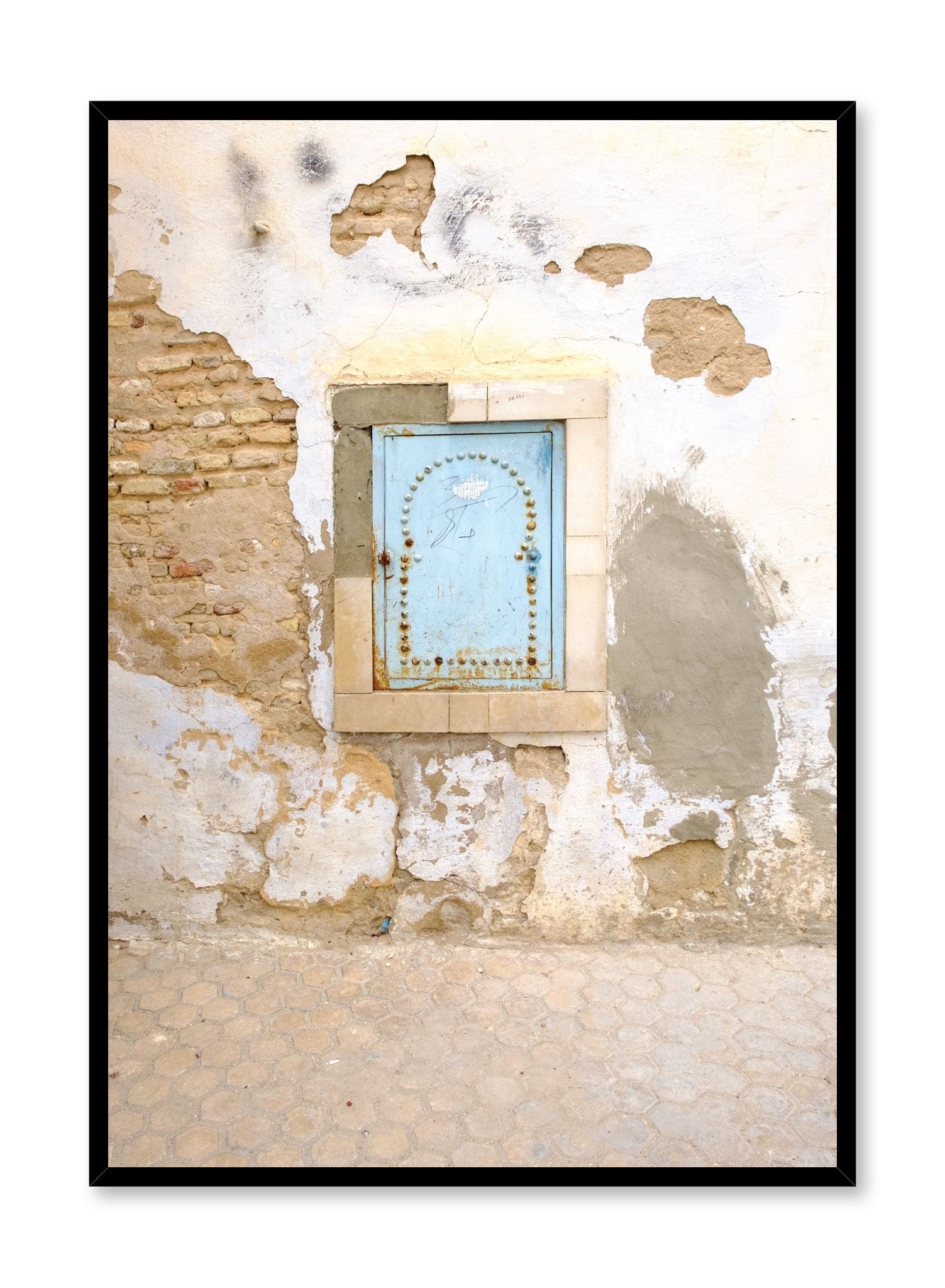 Stylish Moorish Window Poster - Vintage Arabic Islamic Wall Art Decor for Home, Office & Mosque - Perfect for Boho, Ethnic & Middle Eastern Interior Design