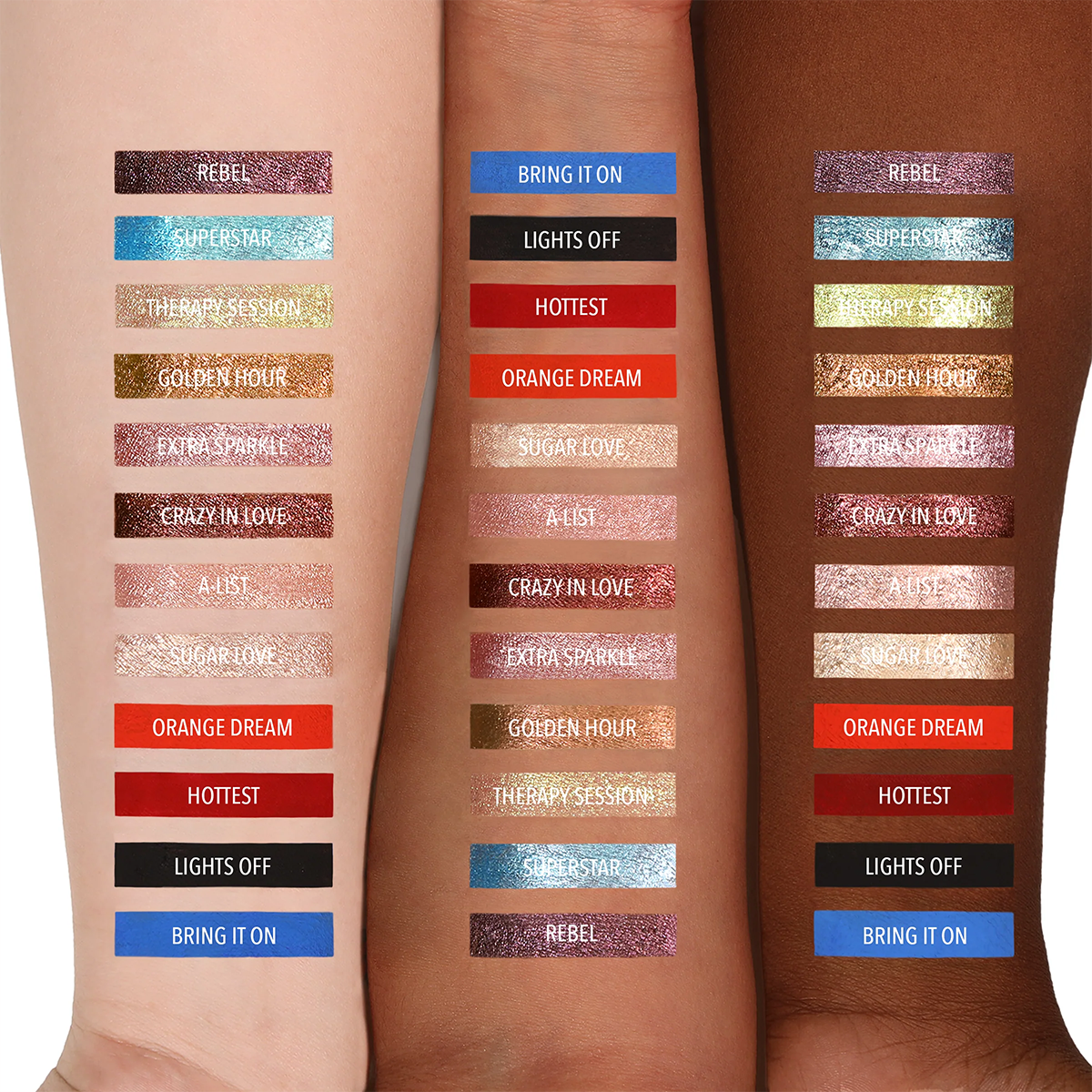 21 Golden Hour Superhyped Liquid Pigment - Waterproof Metallic Eyeshadow for Party & Night Out Makeup - Perfect for Festival, Cosplay & Special Occasions