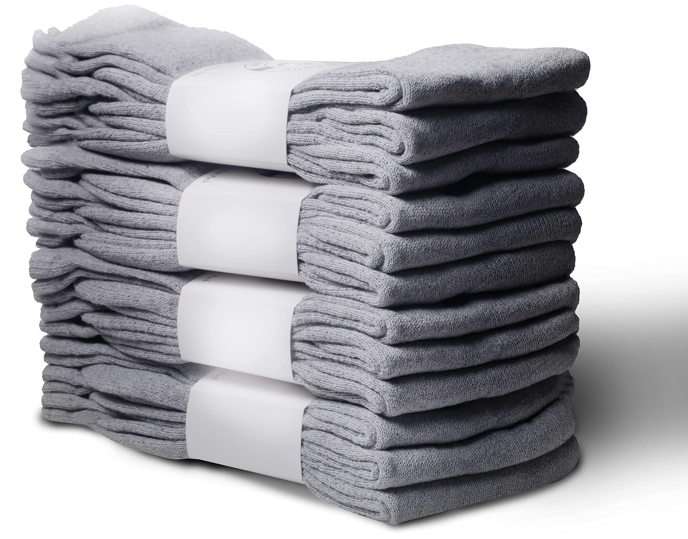 Wholesale Bulk Athletic Crew Socks for Kids & Children - Sports Socks Case Pack by SOCKS'NBULK - Perfect for School, Soccer, Basketball & Daily Wear
