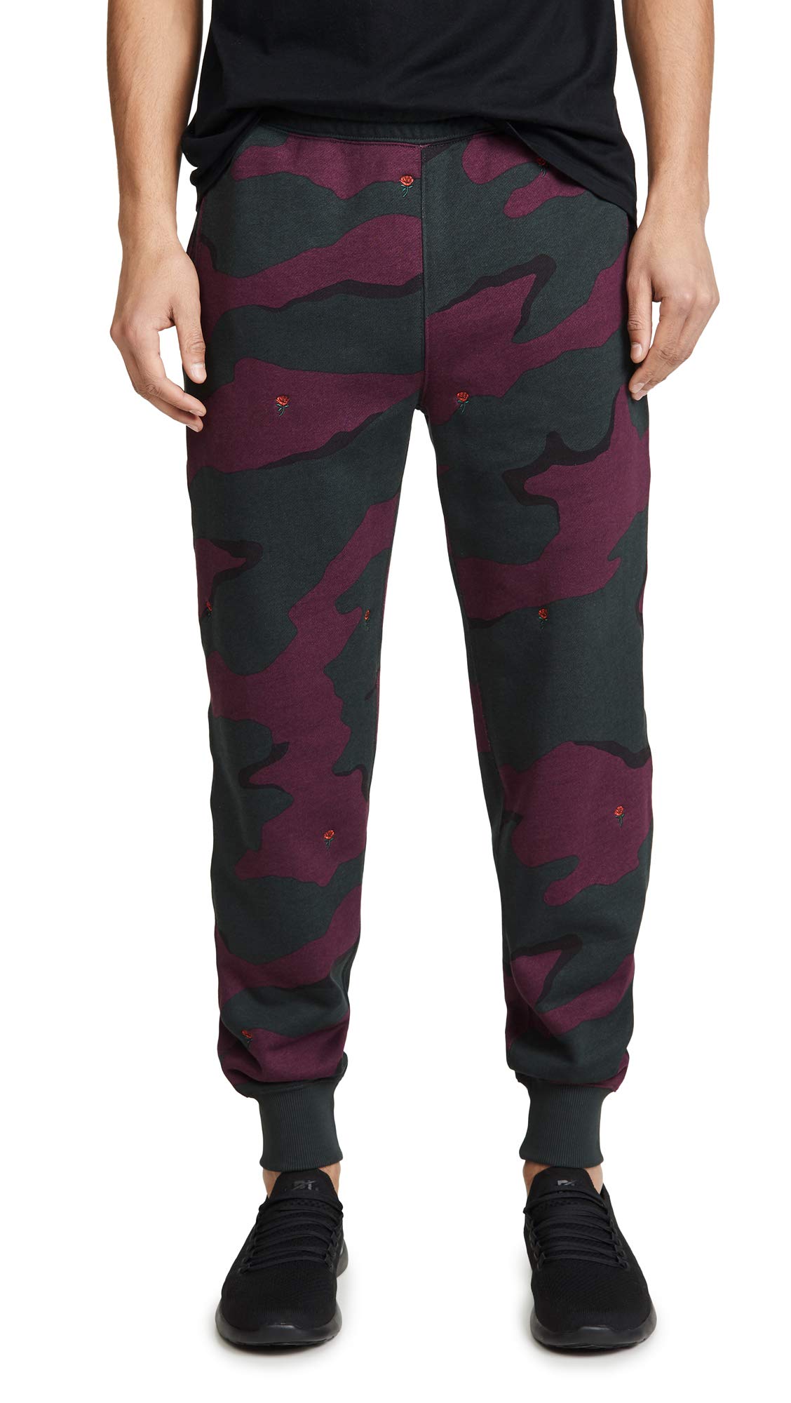 Lacoste Men's Live Rose Camo Sweatpants - Comfortable Joggers for Casual Wear, Gym & Lounge | Trendy Camouflage Design
