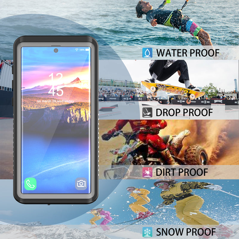 Waterproof Case for Samsung Galaxy Note 10 | Shockproof & Dustproof Protection | Perfect for Swimming, Beach & Outdoor Activities