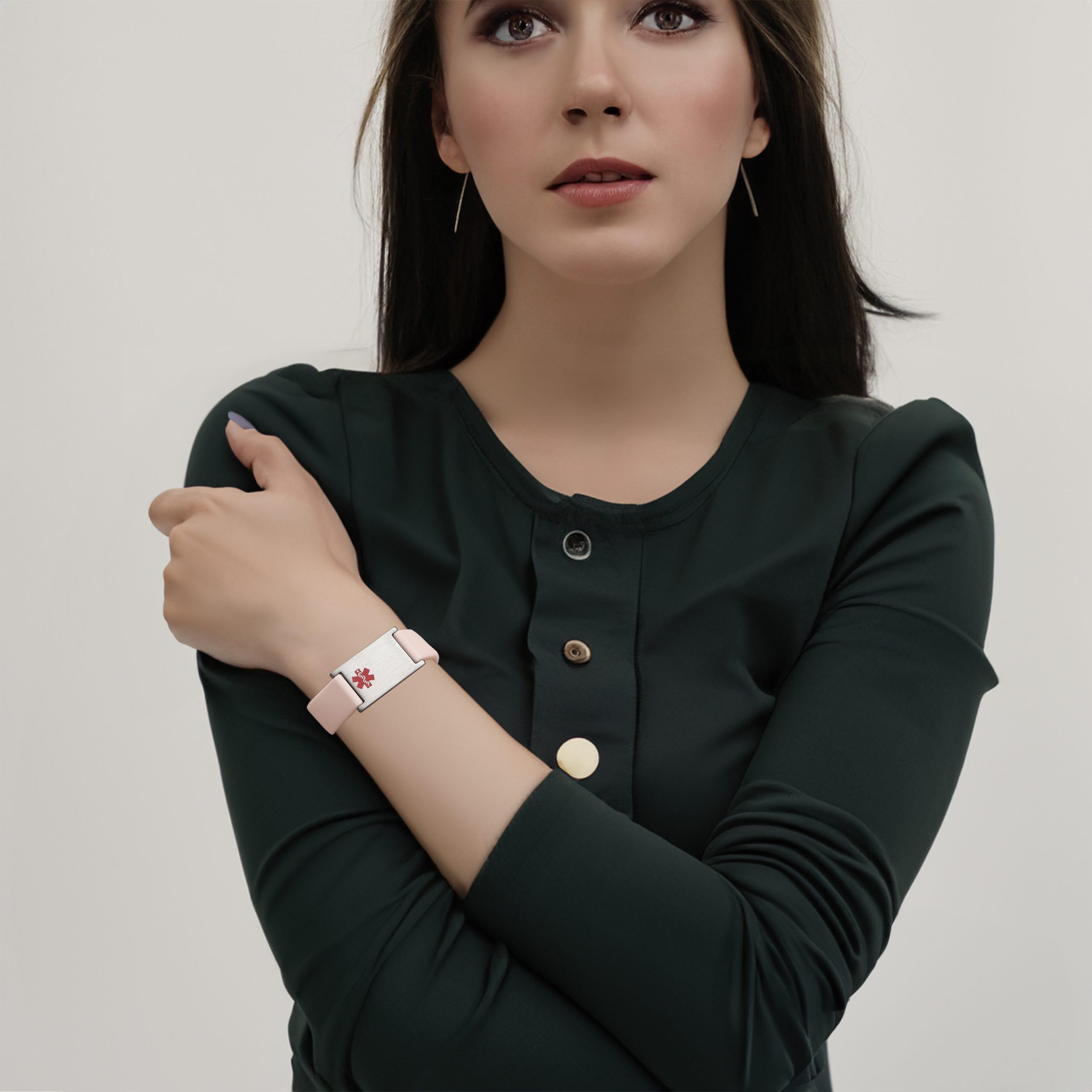 LinnaLove Cartoon Medical Alert Bracelets - Engraved Emergency ID Wristband for Kids & Adults - Perfect for Allergies, Diabetes & Safety Alerts