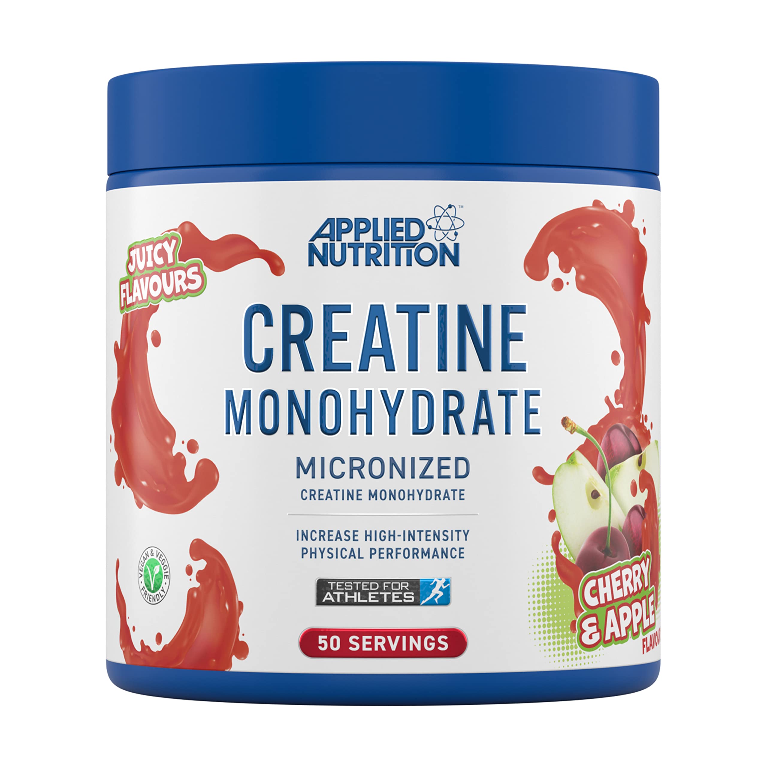 Applied Nutrition Micronized Creatine Monohydrate Powder 250g - Pure Muscle Builder for Athletes & Gym Workouts