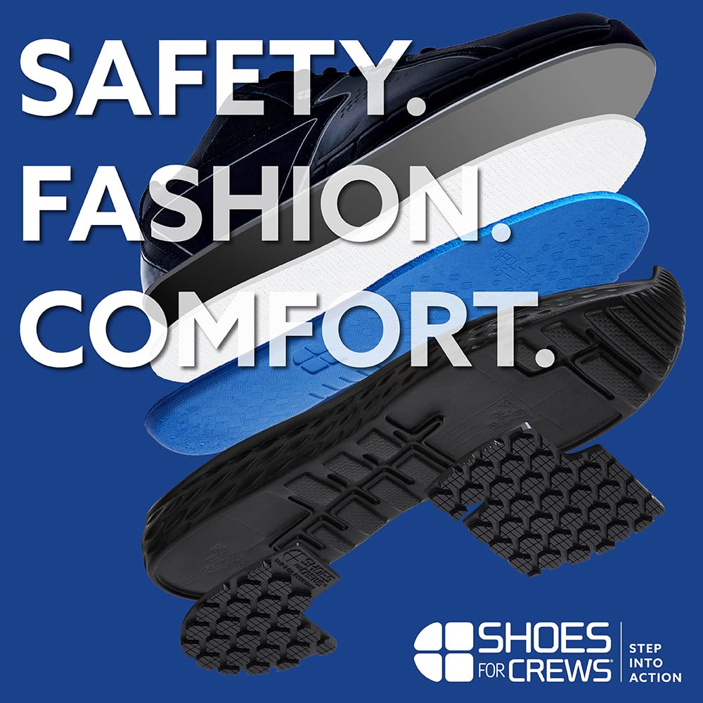 Women's Slip-Resistant Trainers - Shoes for Crews Style Vitality II | Non-Slip Work Shoes for Nurses, Chefs & Restaurant Staff