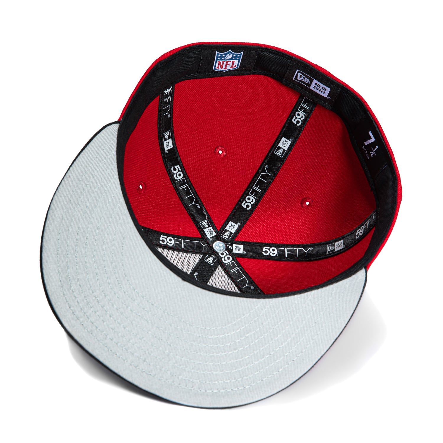New Era 59Fifty Arizona Cardinals Snapback Hat - Red, Black & White Adjustable Baseball Cap for Men & Women - Perfect for NFL Games, Sports Events & Casual Wear