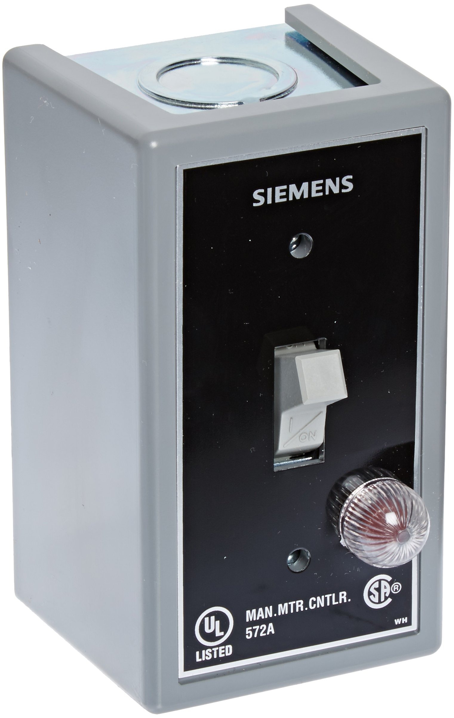 Fractional HP Switch - Single & 3 Phase NEMA 1 Enclosure | Surface Mount Toggle Operator with Red Pilot Light | 115VAC 2-Pole Switch for Industrial Motors & HVAC Systems