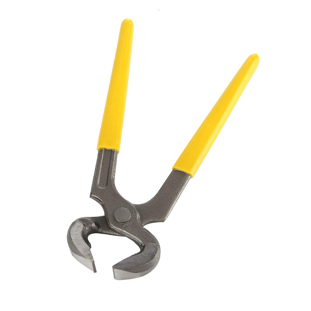7 Inch Ear Clamp Pliers - Professional Pinch Clamp Pliers for Hose Clamps, Single Ear Pincer Crimper Tool for Securing Pipe Hoses - Perfect for Automotive, Plumbing, and HVAC Repairs