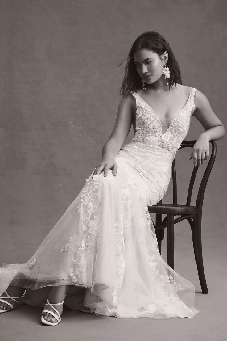 Wtoo Elora Gown – Elegant Lace Wedding Dress for Brides | Perfect for Beach, Church & Formal Ceremonies
