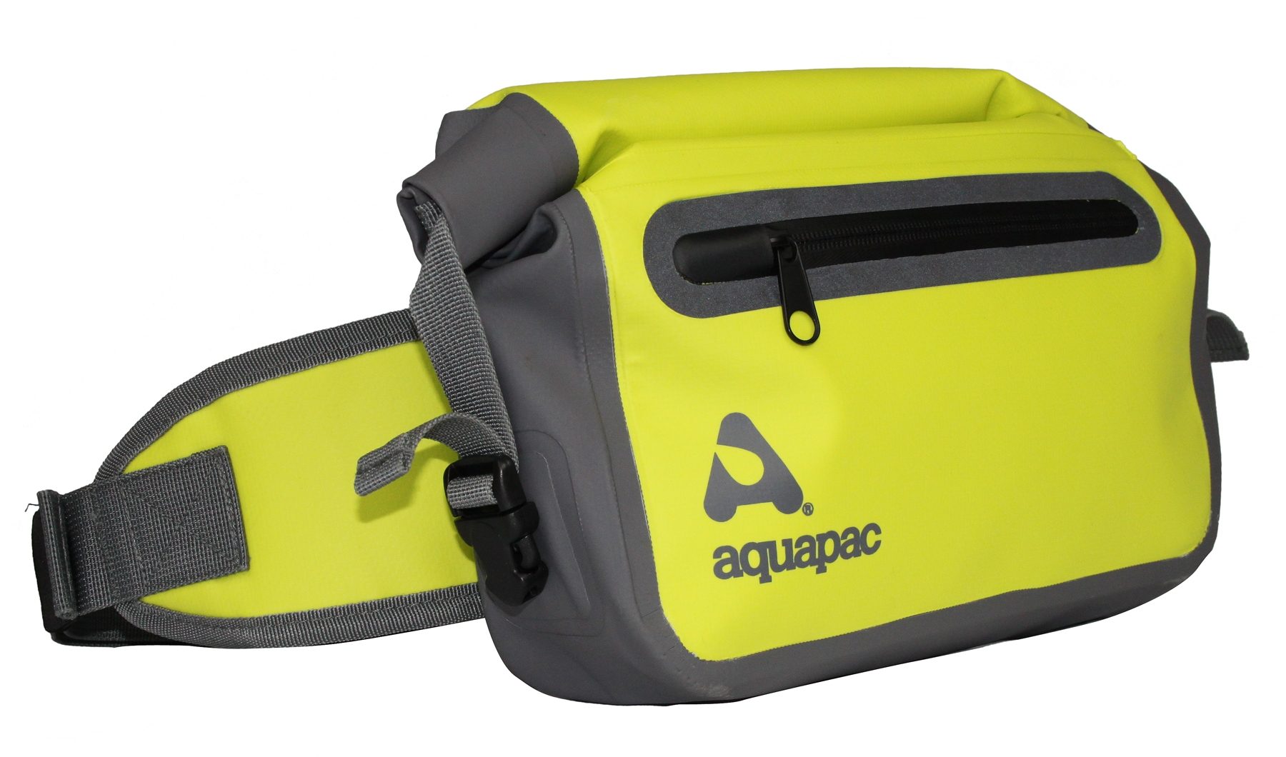 Aquapac 821 3L Waterproof Waist Pack - Green | Lightweight Hiking Fanny Pack for Outdoor Activities, Running, Cycling & Travel
