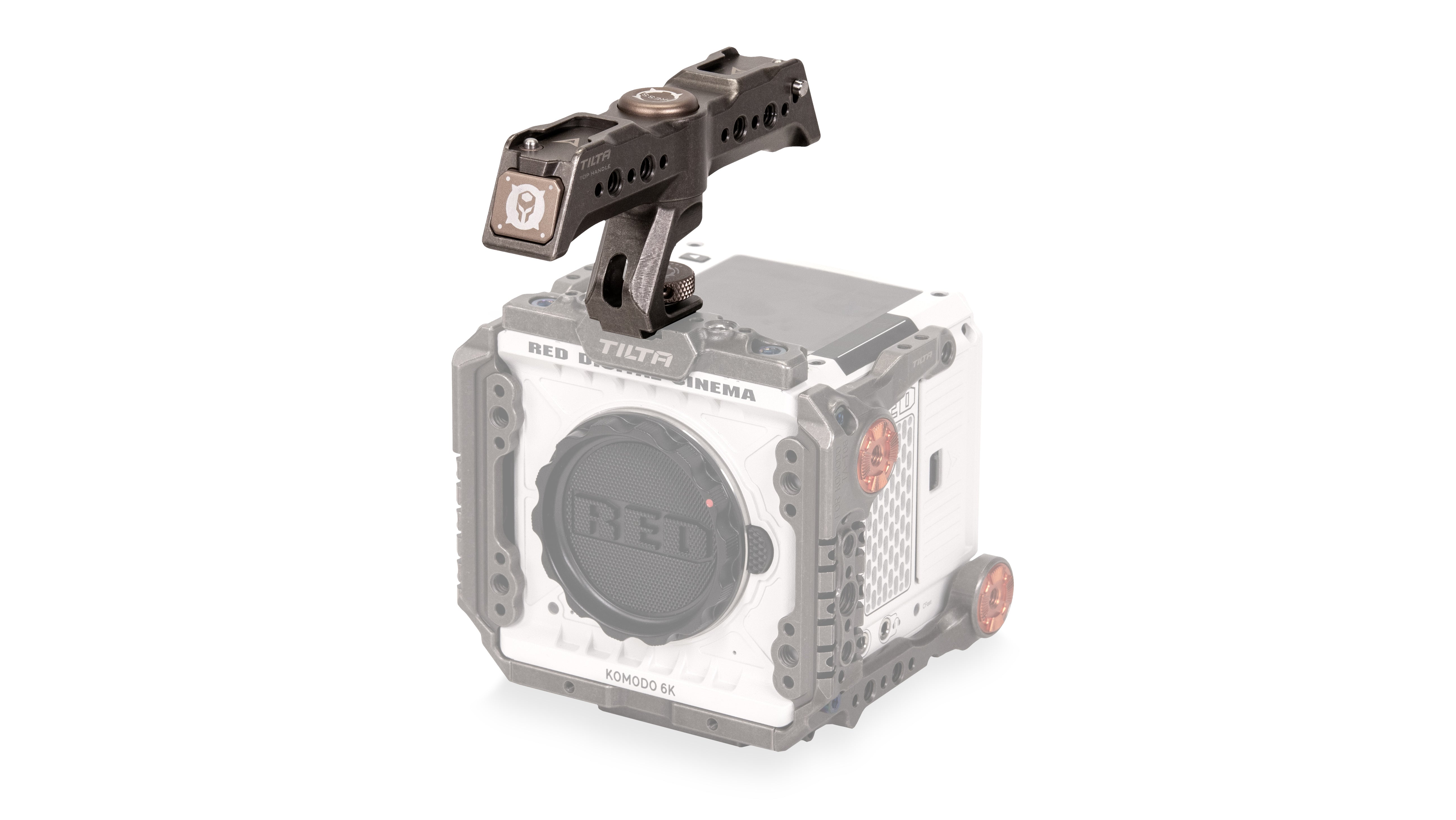 Tilta Rotatable Quick Release Top Handle for Camera Rig - Tactical Gray | Perfect for DSLR, Mirrorless & Cinema Cameras | Ideal for Vlogging, Filmmaking & Photography