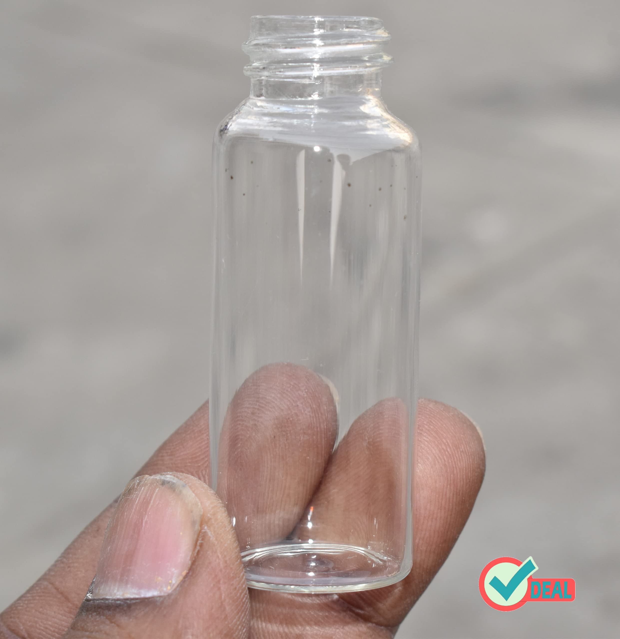 RITEDEAL 20ml Clear Glass Dropper Bottles (Pack of 10) - Type 1 Neutral Glass Essential Oil Storage Containers with Black Screw Caps & Leak-Proof Dropper - Perfect for DIY Essential Oils, Perfumes, CBD Tinctures & Liquid Samples