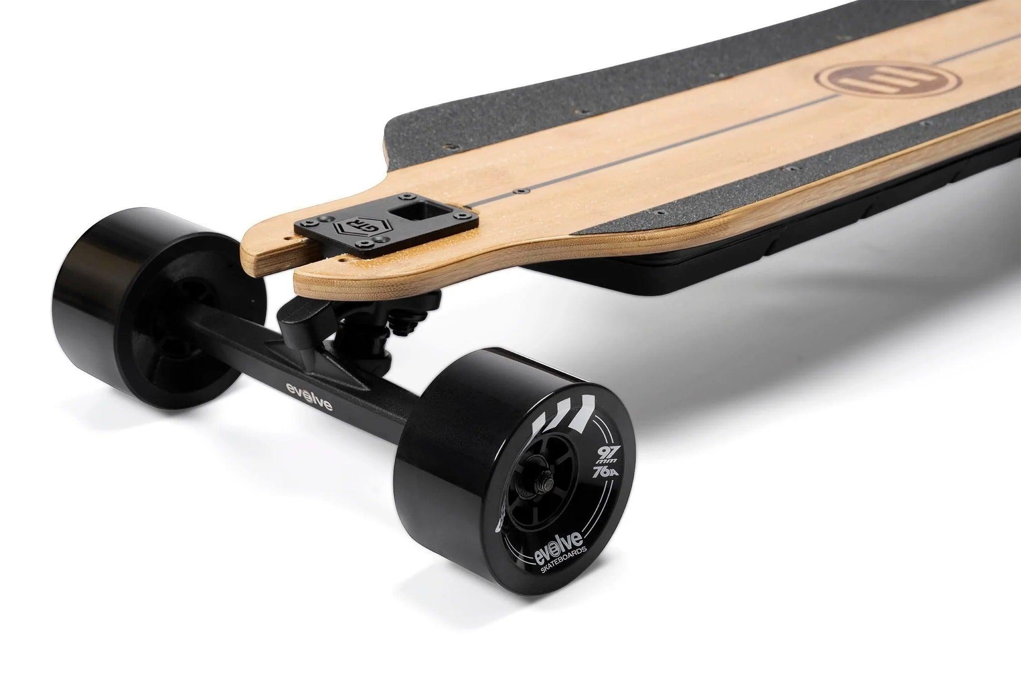Evolve GTR Bamboo Street Series 2 Electric Skateboard - Premium Bamboo Deck, Long Range & High Speed - Perfect for Commuting, Campus Travel & Urban Adventure