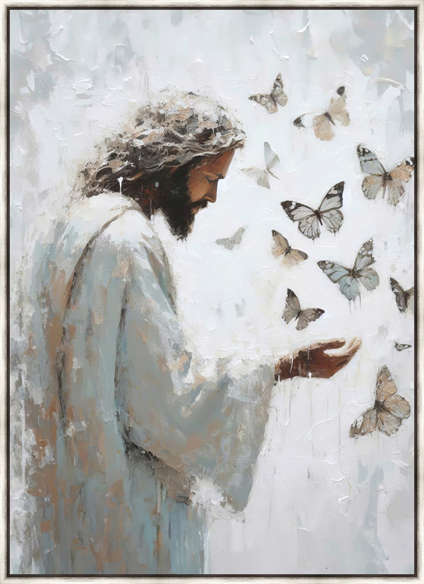 Elegant Butterfly Wings Large Wall Art Decor - Perfect for Living Room, Bedroom, or Office Decoration