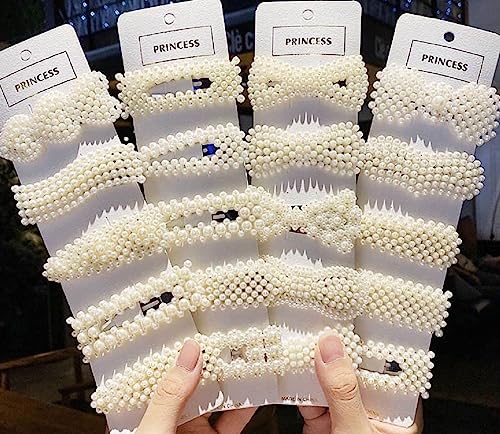 WHITE PEARL CLIP