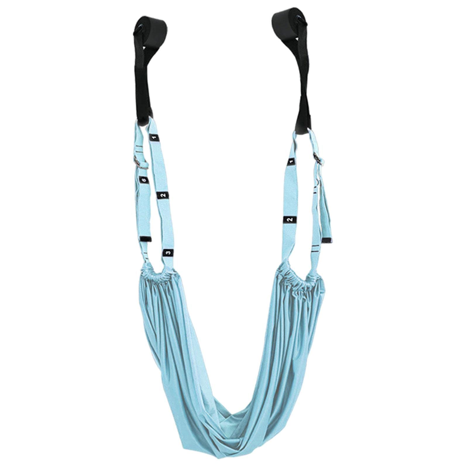 Rockible Aerial Yoga Hammock - Premium Fitness & Inversion Tool for Home Gym, Yoga, Pilates & Anti-Gravity Workouts - Perfect for Stress Relief, Flexibility Training & Core Strengthening
