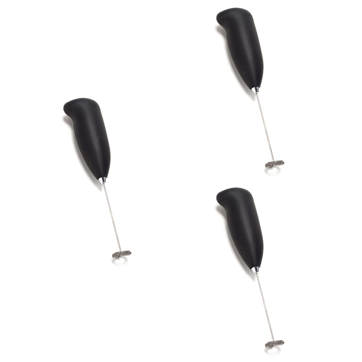 Electric Milk Frother Handheld - Mini Drink Mixer for Coffee, Latte & Matcha - 3pcs Set - Perfect for Home Barista, Office Coffee Breaks & DIY Beverage Making