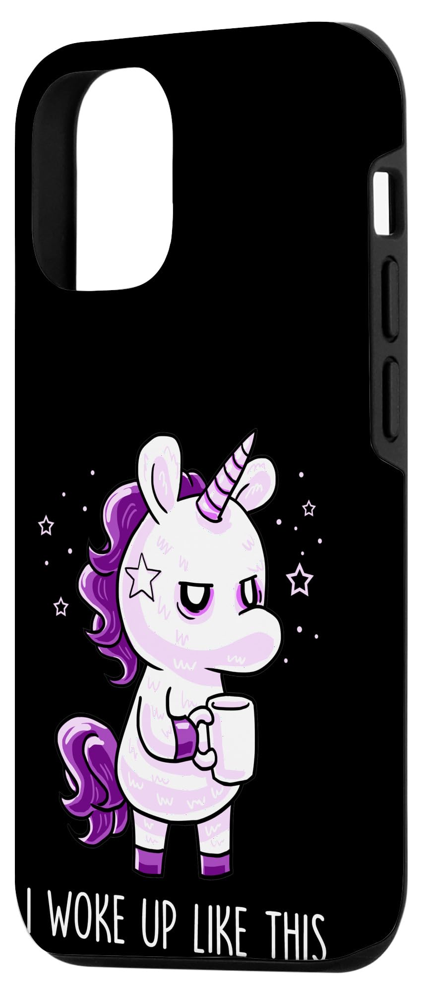 iPhone 12/12 Pro Unicorn Coffee Cup Case - Cute Animal Lover Gift for Women & Girls - Perfect for Daily Use, Office & Travel Accessories