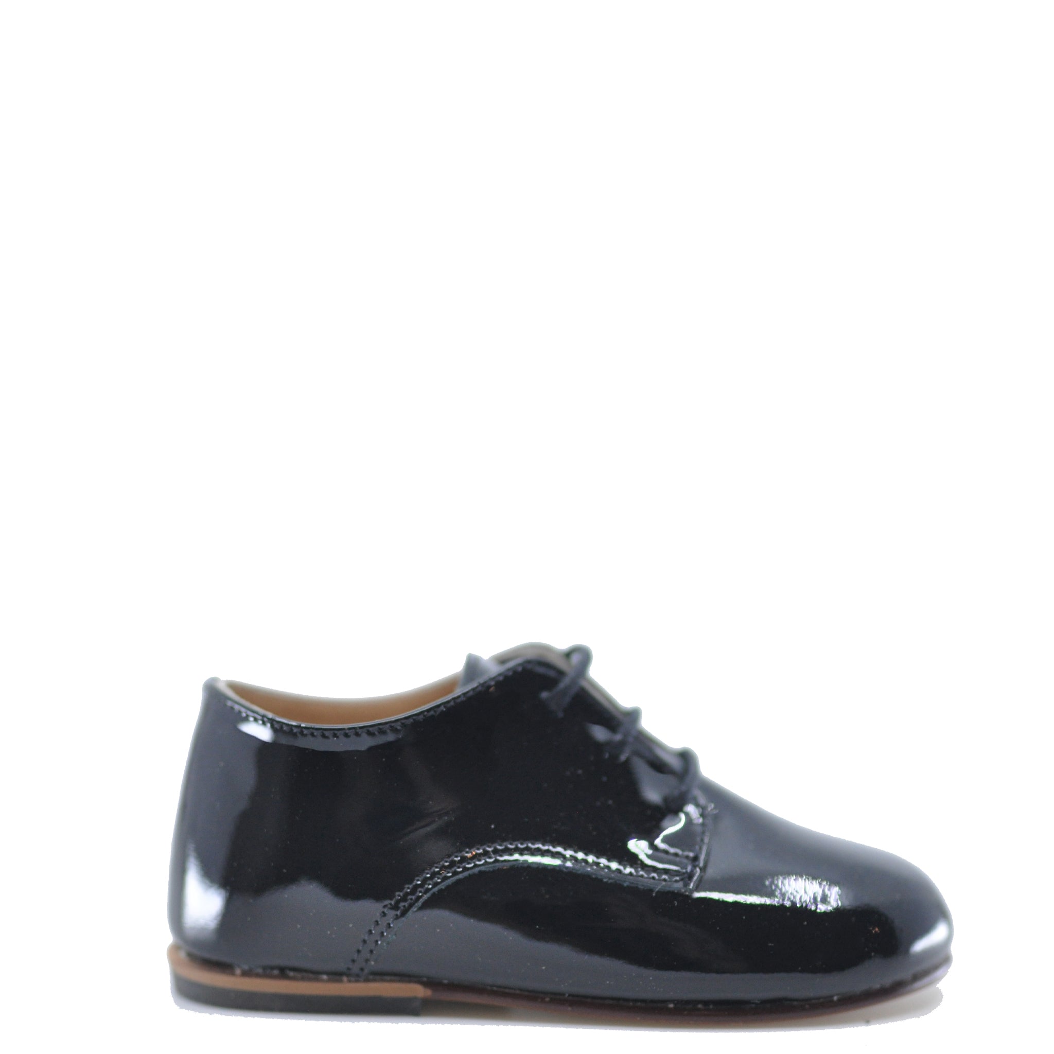 Black Patent Leather Baby Walker Shoes - Non-Slip First Walking Shoes for Infants & Toddlers - Perfect for Indoor/Outdoor First Steps & Learning to Walk