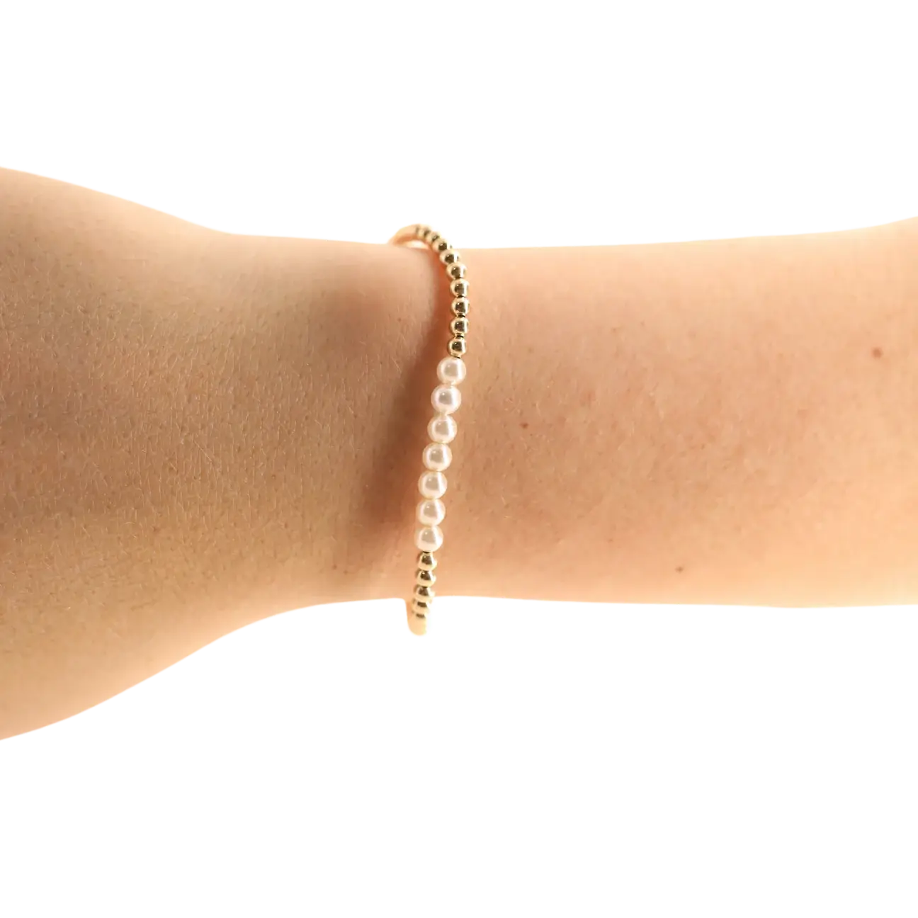 Sophia Beaded Bracelet for Women - Elegant Stretch Bracelet with Glass Beads - Perfect for Parties, Weddings & Everyday Wear