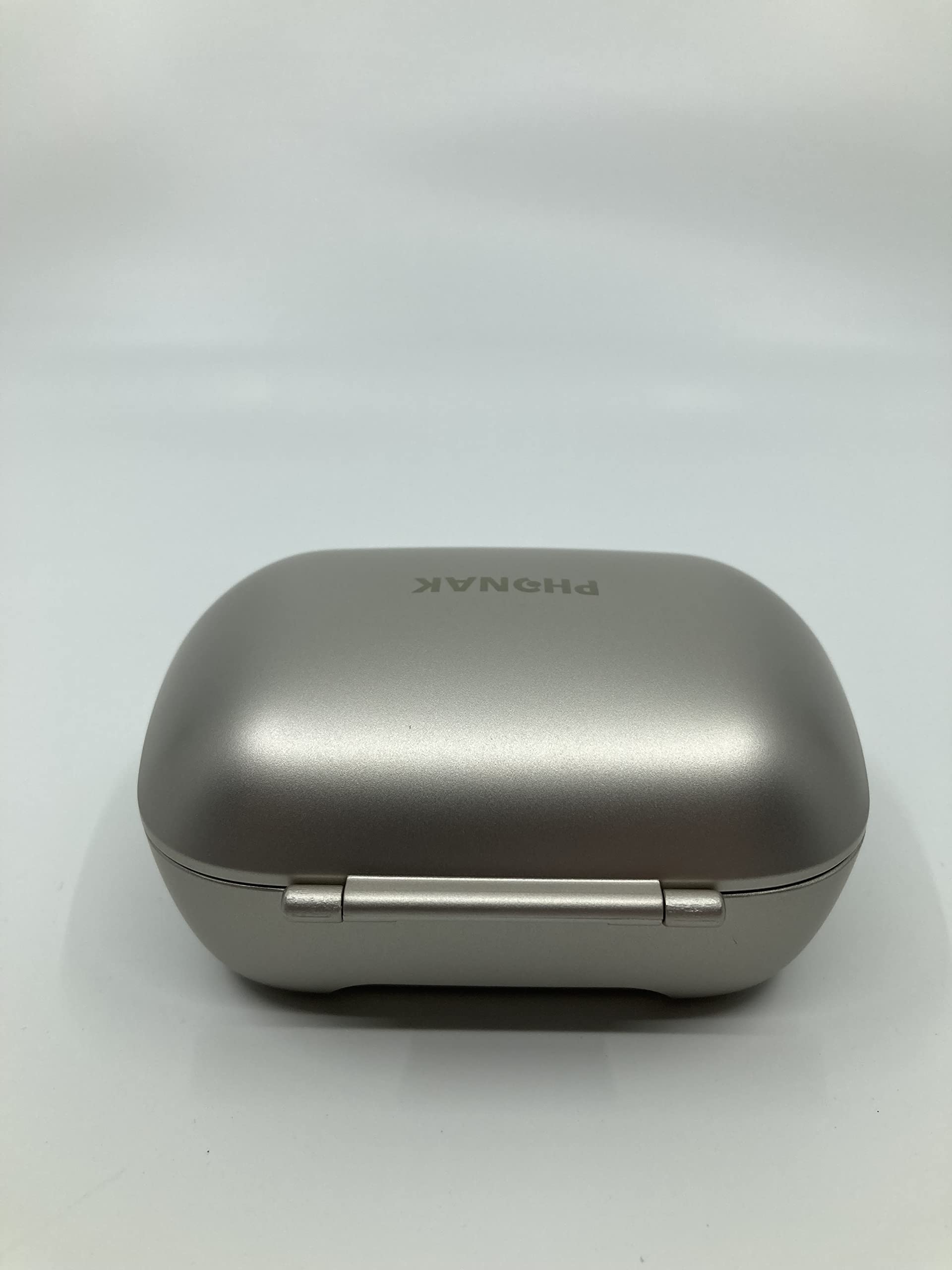 Phonak Paradise, Lumity, Marvel & Belong RIC Hearing Aid Charger Case - Rechargeable Travel Storage for Hearing Devices (Perfect for Home, Office & Travel Use)