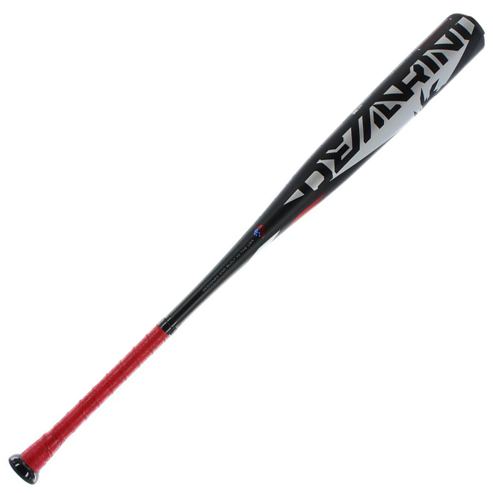 DeMarini Voodoo One BBCOR Baseball Bat - 17 oz VOC - Black/Red/Silver 2 5/8