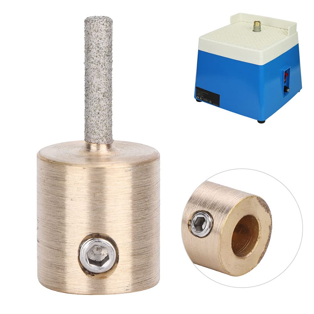 Glass Grinder Bit - Metal Grinding Bit with Ceramic Abrasive Head for Inland Glass Grinder & Repair Tools (MCB18) - Perfect for Stained Glass, Mosaic, and DIY Glass Art Projects