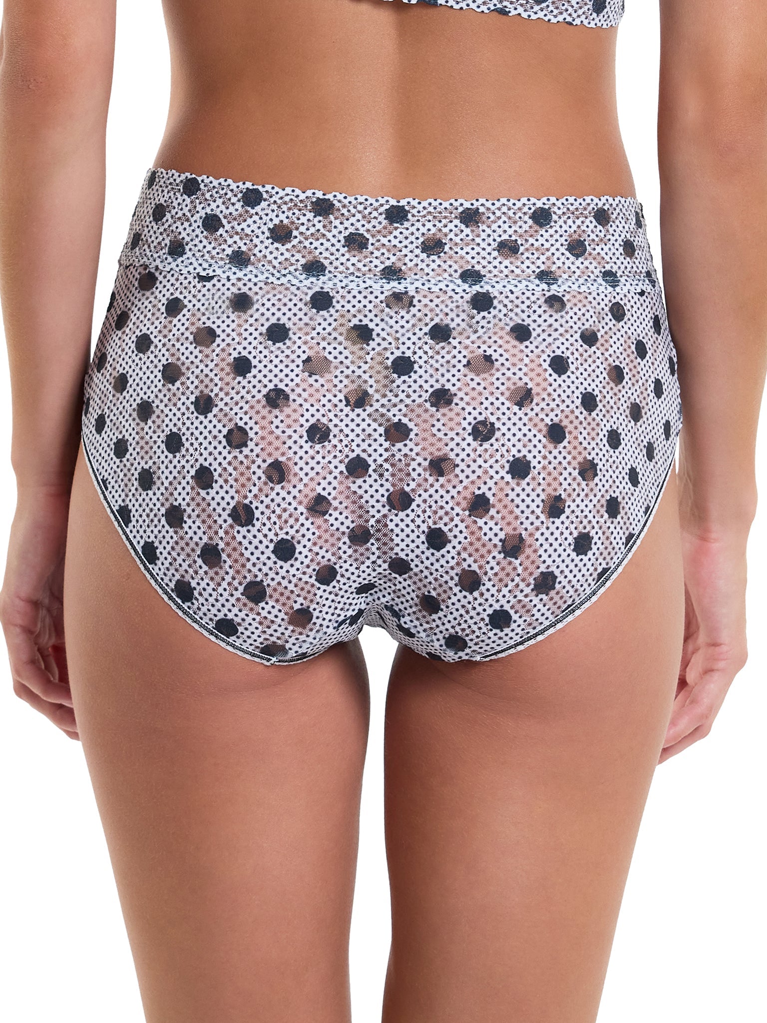 Printed Signature Lace® French Brief - Elegant Women's Underwear for Comfort & Style | Perfect for Everyday Wear, Special Occasions & Bridal Lingerie