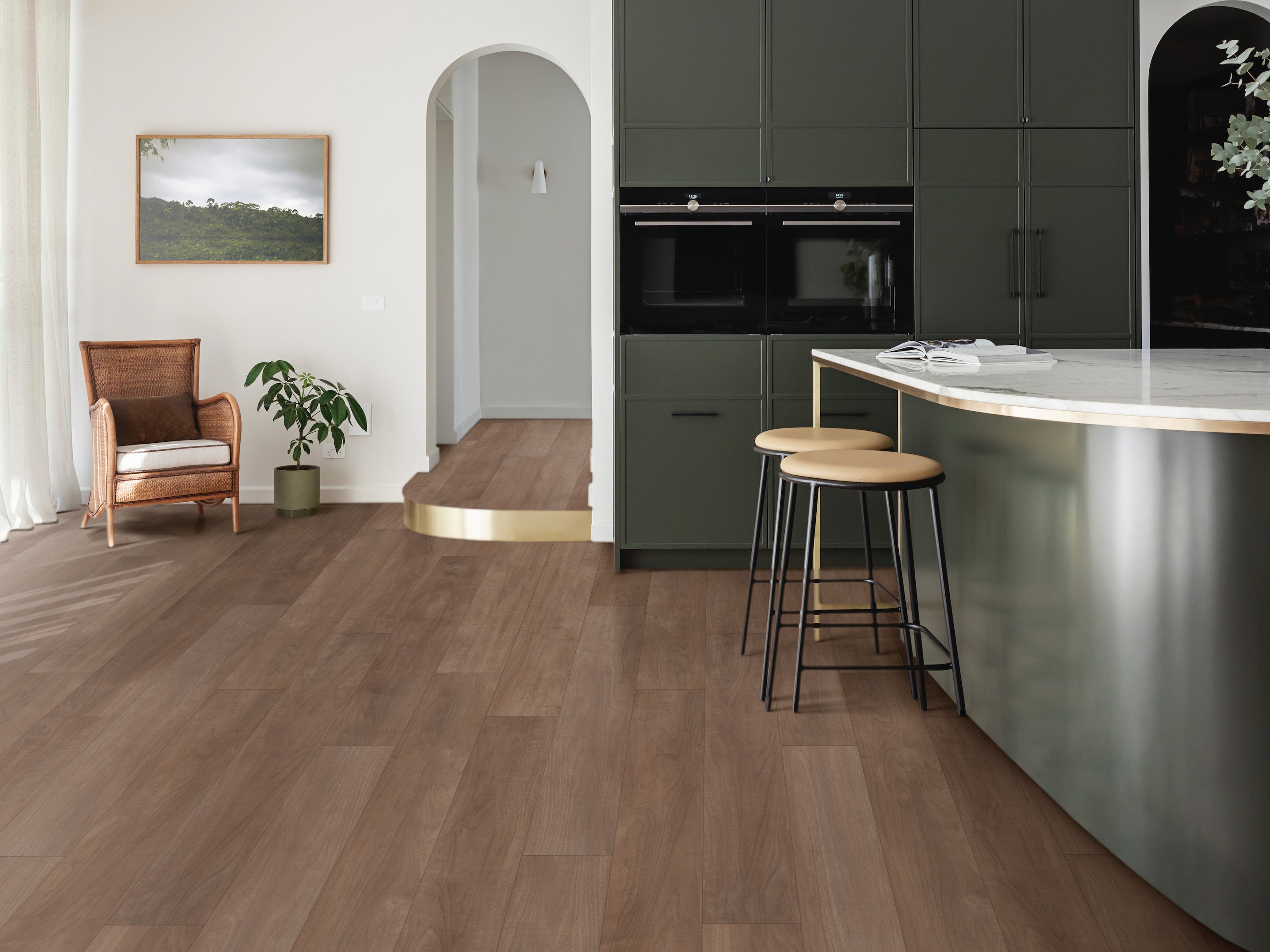 Coretec Plus Premium Luxury Vinyl Plank Flooring - Chromatic Beech 7