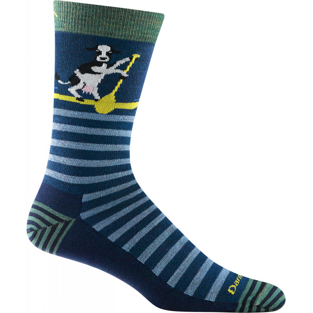 Animal Haus Crew Lightweight Lifestyle Socks for Men - D6066M - Comfortable Casual Wear for Daily Activities, Sports & Outdoor Adventures