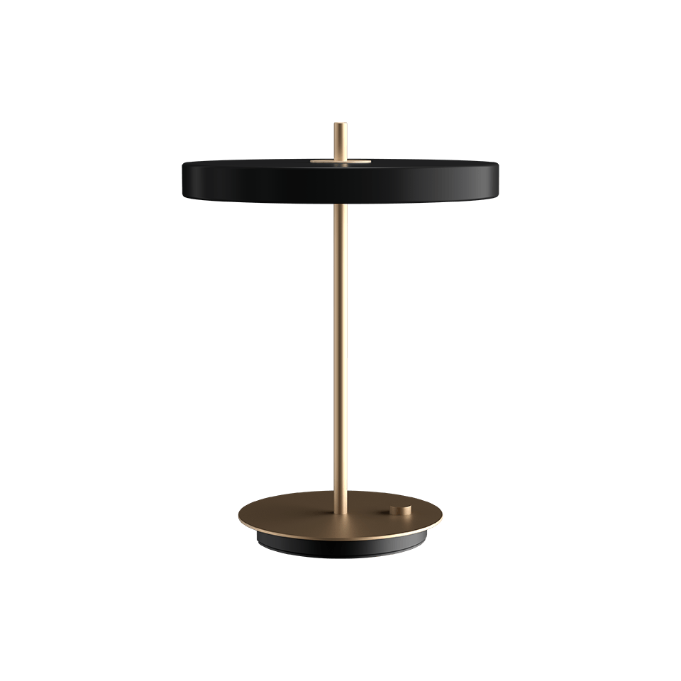 Asteria Modern LED Table Lamp - Adjustable Brightness, 3 Color Temperatures, USB Charging Port - Perfect for Bedroom, Living Room, Office & Study Desk Lighting