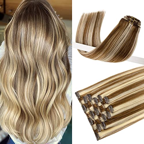 #6P613 Light Brown to Blonde Highlights