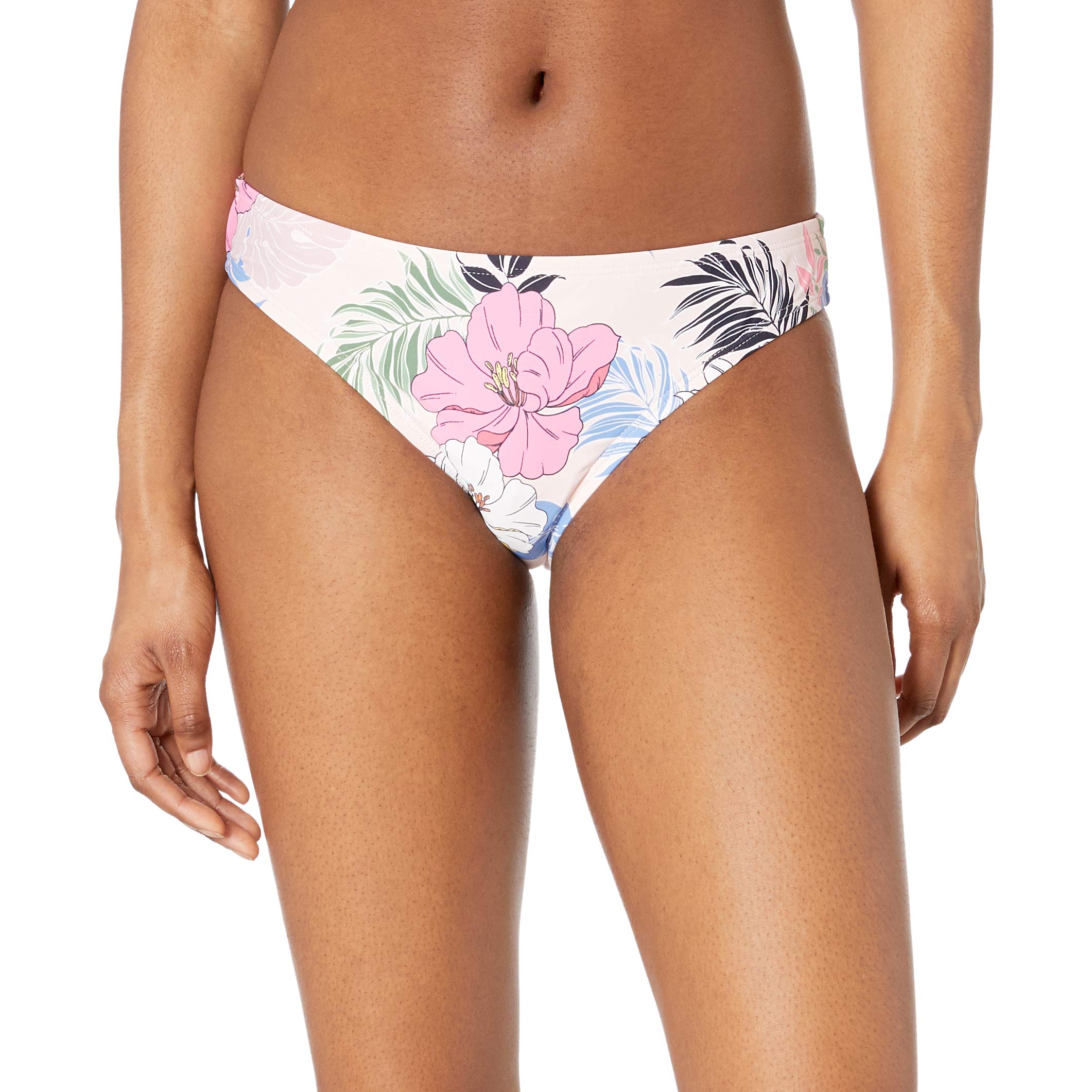 Hobie Women's Cinched Back Hipster Swimsuit Bottom - High Waisted Bikini Bottoms for Swimming, Beach & Pool - Comfortable Retro Swimwear for Women