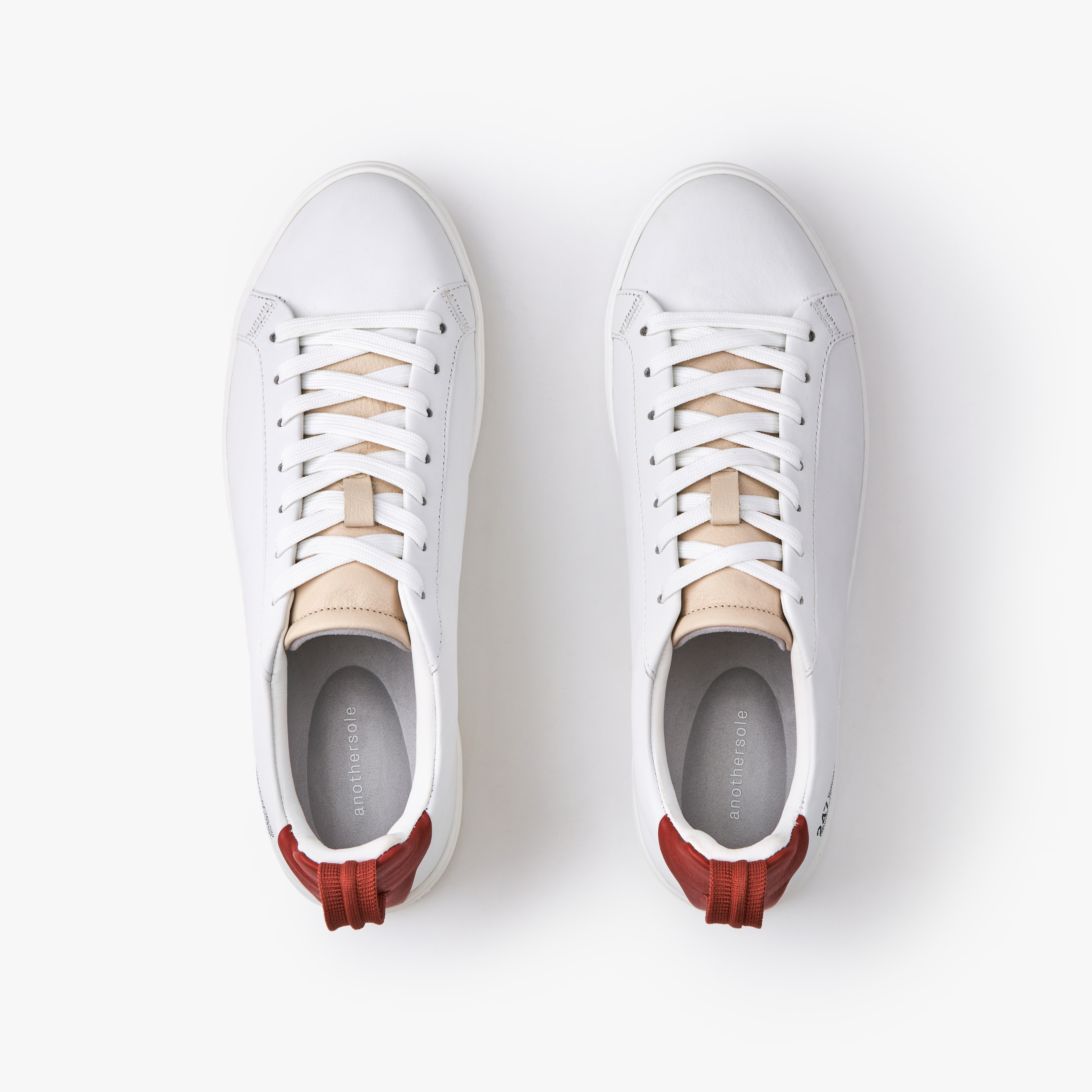 X2 Men's White Brick Sneakers - Lightweight Comfortable Casual Shoes for Walking, Running & Everyday Wear