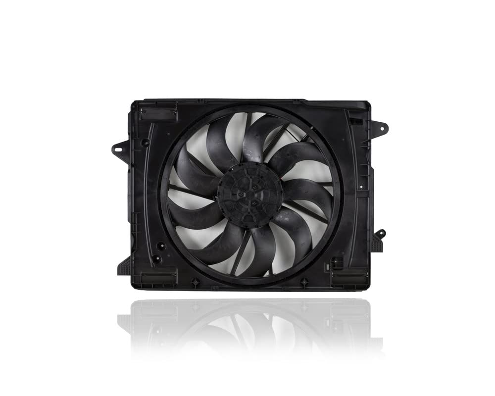 Dual Radiator and Condenser Fan Assembly Replacement for 2020-2022 Ford Escape Hybrid 4-Cylinder 2.0L/2.5L Turbo - LX6Z8C607B - Direct Fit Cooling System Upgrade for Enhanced Engine Performance in Hot Weather & Heavy Traffic