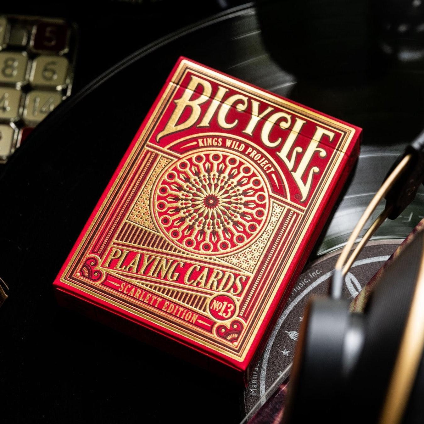 Scarlett Bicycle Limited Edition Playing Cards - Premium Poker Cards for Magic Tricks, Card Games & Collectors | Perfect for Poker Nights, Cardistry & Gift Giving