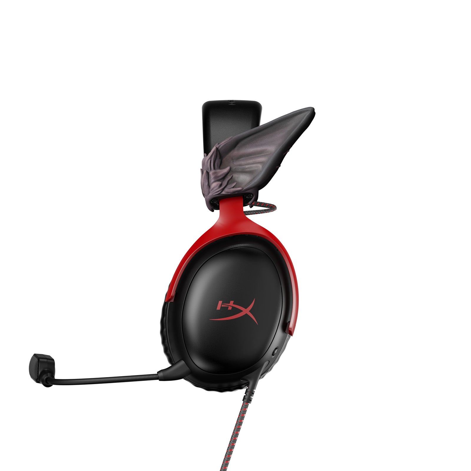 HX3D Werewolf Ears Headset Accessory - Cosplay Costume Prop for Halloween, Gaming, VR & Anime Conventions