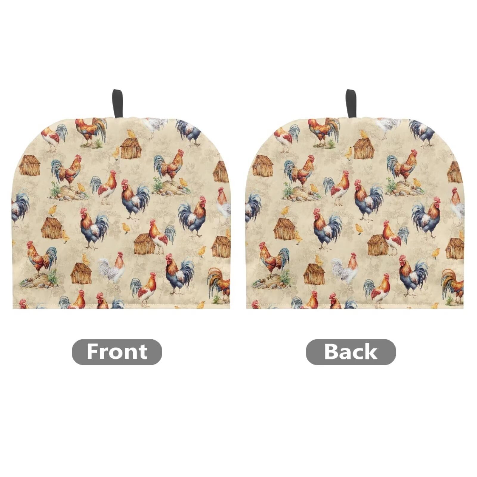 Rooster Tea Cozy - Insulated Tea Pot Cover for Keeping Tea Warm - Cute Kitchen Accessory & Home Decor - Perfect for Afternoon Tea, English Breakfast, and Cozy Kitchen Decor