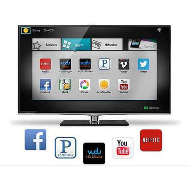 Hisense 55K610GW 55-Inch 1080P Full HD 120Hz Smart LED TV with WiFi - Perfect for Home Theater, Gaming & Streaming Netflix, Hulu, Prime Video