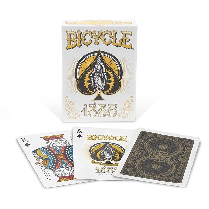 Bicycle® 1885 Playing Cards by USPCC - Premium Vintage Deck for Poker, Magic Tricks & Card Games | Collectible & Durable