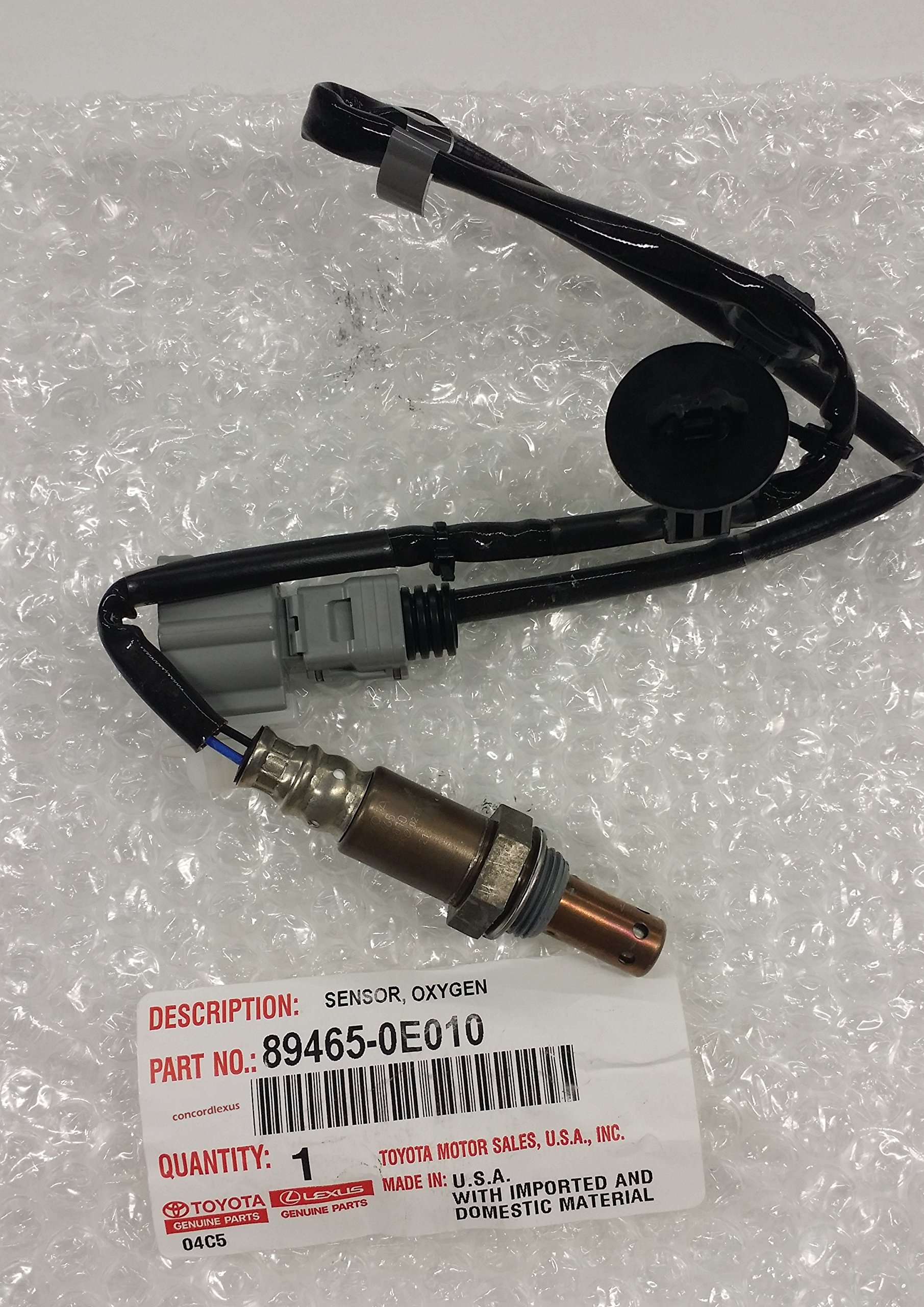 Lexus 89465-0E010 Oxygen Sensor - Compatible with Lexus Models - High Performance O2 Sensor for Improved Fuel Efficiency & Emissions - Perfect for Engine Diagnostics & Performance Tuning