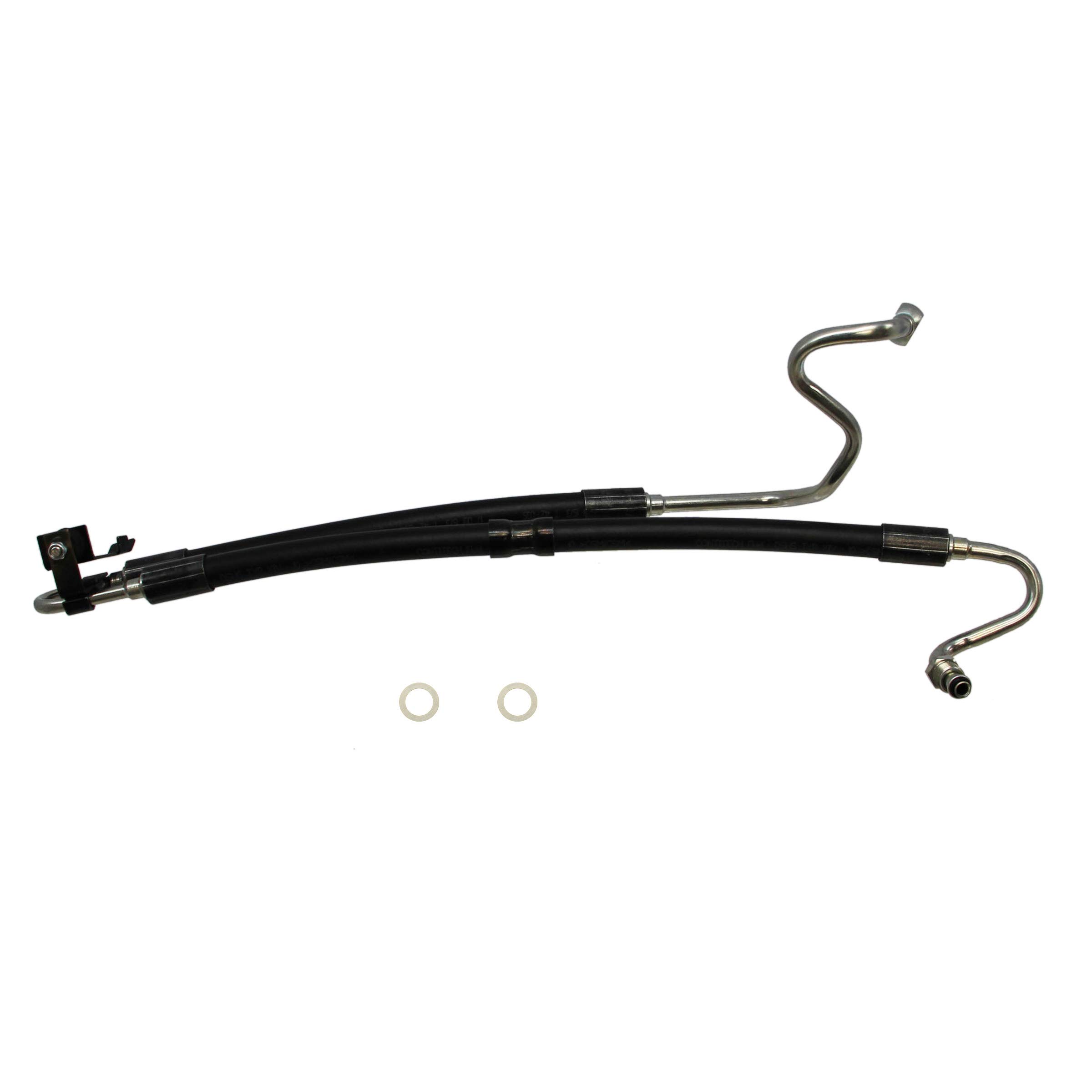 Rein PSH0100P Power Steering Hose Replacement - High-Performance Hydraulic Hose for Smooth Steering - Compatible with Ford, Chevy, Dodge - Perfect for Off-Roading, Towing & Daily Driving