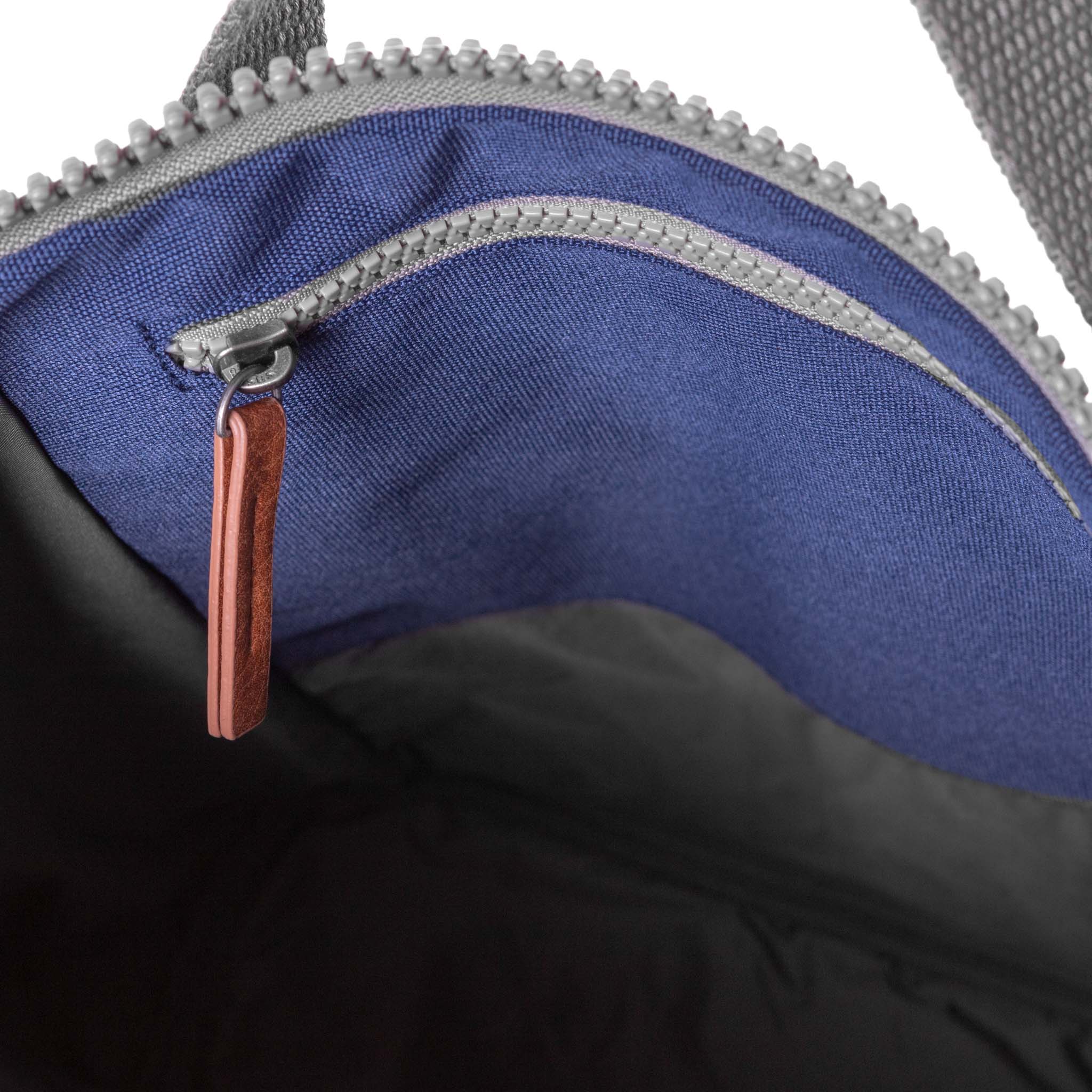Finchley A Mineral Recycled Canvas Backpack - Eco-Friendly Travel & Work Bag for Men & Women - Perfect for Commuting, Hiking & Daily Use