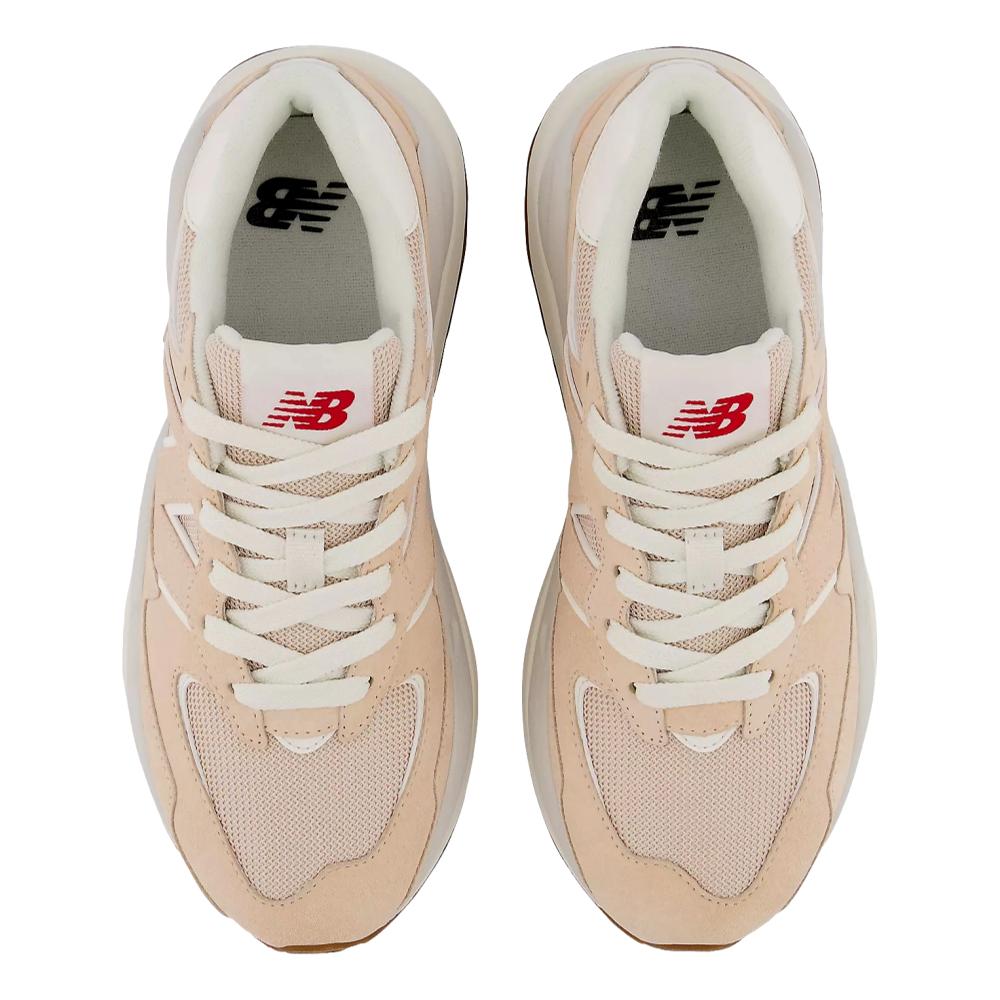 New Balance W 57/40 Cream Women's Retro Running Shoes - Stylish Comfort for Casual Wear, Gym & Everyday Fashion